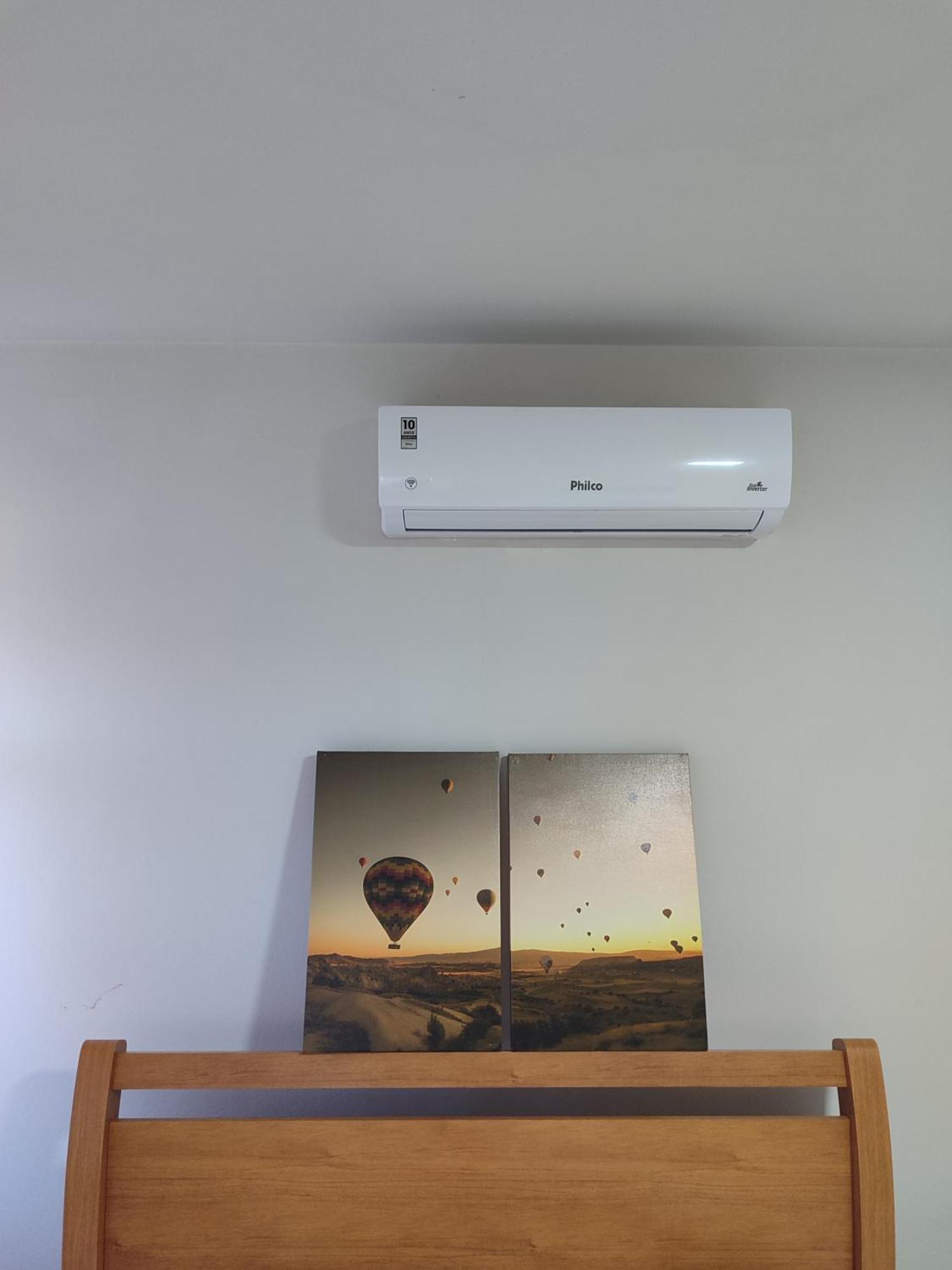 Kitnet Balonismo Appartement Pancas Buitenkant foto